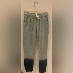 Joe’s Grey Sweatpants with Navy Blue Tips